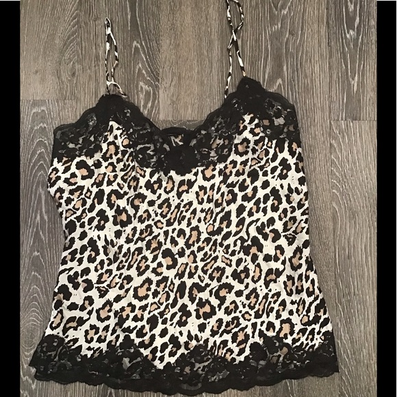New York & Company Other - Leopard 🐆 Silk Camisole